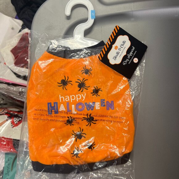 Thrills & Chills Collection Dog Apparel Halloween Costume Pets Small Orange - Picture 2 of 4